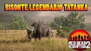 Bisonte legendario Tatanka  Guia caza RED DEAD REDEMPTION 2 [upl. by Ennaear]