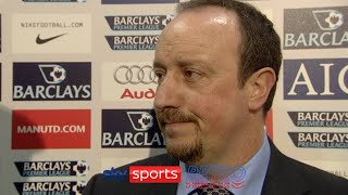 Rafa Benitez after Liverpools 41 win at Manchester United [upl. by Chaffin]