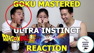 GOKU MASTERED ULTRA INSTINCT  DRAGON BALL SUPER EPISODE 128 REACTION  Aussie Asians [upl. by Eachelle]