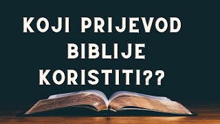 Koji prijevod BIBLIJE koristiti KS DaničićKaradžić [upl. by Row]