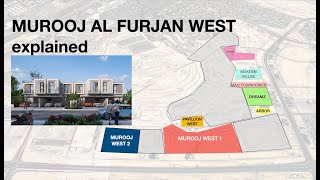 Murooj Al Furjan West Explained [upl. by Hubsher]