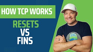 How TCP Works  FINs vs Resets [upl. by Ahsoem615]