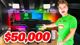 My 50000 GAMING ROOM Vlog [upl. by Repip258]