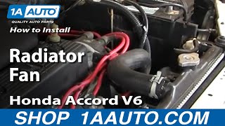 How to Replace Front Struts 9497 Honda Accord [upl. by Ellehcrad634]