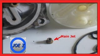 I Show You Where The Main Jet For Nikki Carburetor Goes Along With A Few Other Tips [upl. by Notirb705]