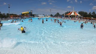 Big Kahuna Wave Pool  Noahs Ark Waterpark  Wisconsin Dells WI [upl. by Kingsley]