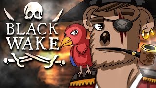 SNIPIN ATOP THE MAST  Baer amp Pals Play Blackwake [upl. by Ilac719]