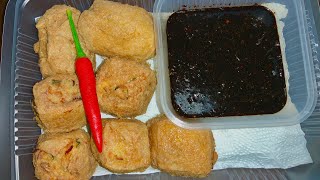 Resepi Tauhu Begedil viral dan sambal Sos Kicap Mantap padu [upl. by Wadleigh]