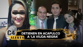 quotLa Viuda Negra” acusada de matar a su esposo e hijastros en CdMx es detenida en Acapulco [upl. by Iiette836]