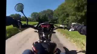 Présentation et balade en Beta RR Motard 50 GoPro Hero3 [upl. by Aihsrop]