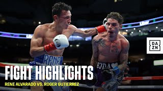 HIGHLIGHTS  Rene Alvarado vs Roger Gutierrez [upl. by Durstin414]