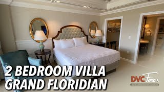 2 Bedroom Villa Tour at Disneys Grand Floridian Resort amp Spa [upl. by Drofhsa]