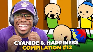 Cyanide amp Happiness Compilation 12  DID THEY GO TO FAR [upl. by Neelasor276]