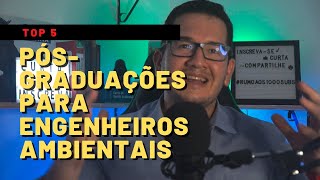 Top 5  Quais pósgraduações posso fazer como engenheiro ambiental em 2021 [upl. by Husein]