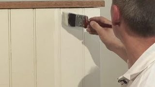 How To Paint Your Paneling [upl. by Yelwah446]