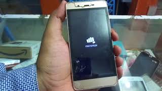 MICROMAX Q4101 REMOVE PATTERN LOCK AND HARD RESET [upl. by Hgielanna121]