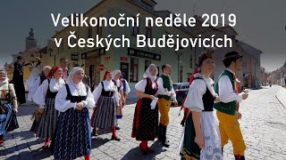 Velikonoční hrkání na Boží hod velikonoční v Českých Budějovicích 2019 [upl. by Drarej]