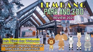 Lembang Park and Zoo Bandung  Harga tiket  Review Terbaru 2021 [upl. by Isyad]