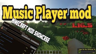 Minecraft 1165  Music Player mod [upl. by Nonnaihr86]