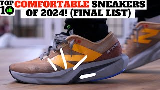 Top 10 Most Comfortable Sneakers of 2024 Final List [upl. by Terag]