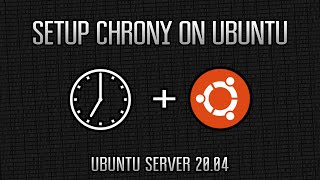 Setup a Ubuntu NTP Server Using Chrony [upl. by Lilyan48]