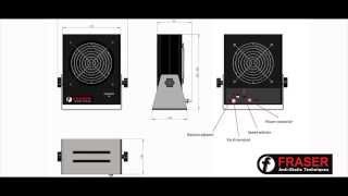 2050  Ionised Air Blowers for static elimination in technology medical pharma and RFID industries [upl. by Stedt]