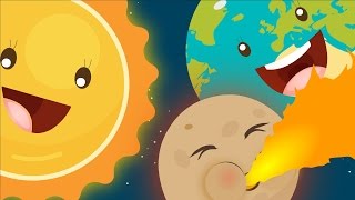 The Planet Song ☀☽🌎  Solar System Song  Learning Planets For Children  Nursery Rhyme With Lyrics [upl. by Eixirt]