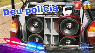 ELE COLOCOU 4 TR 620 NOVOS 😱 TOCANDO NUMA SD 8000 deu até polícia no final 🚨🚔 [upl. by Bedelia]