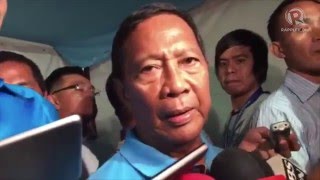 Binay Not in my vocabulary to withdraw from a fight [upl. by Ober197]