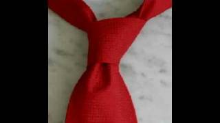 How to Tie a Tie FourinHand Knot [upl. by Allesor756]