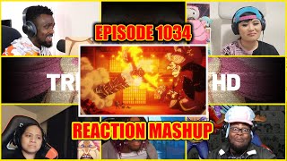 ONE PIECE EPISODE 1034 REACTION MASHUP  ワンピース [upl. by Lundgren]