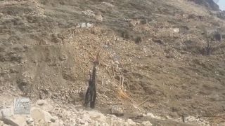 Raw video The MOAB aftermath in Afghanistan [upl. by Hcaz500]