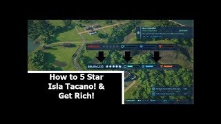 Jurassic World Evolution How To 5 Star Isla Tacano Step by Step WalkthroughTutorial EP 3 [upl. by Dorinda939]