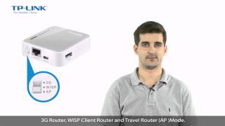 TPLINK  Portable 3G4G Wireless N Router  TLMR3020 [upl. by Demahum274]