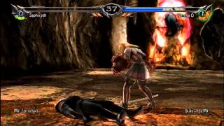 Soul Calibur V  Terrorfakt quotSephirothquot Siegfried vs SkilloPoa Pyrrha O FT5 [upl. by Anivahs]