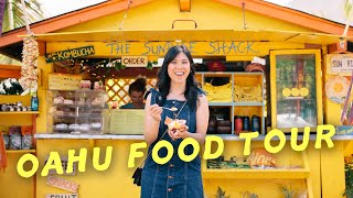 Where YOU MUST EAT in Hawaii 10 incredibly delicious spots  Hawaiian Food Tour Oahu [upl. by Kreg52]