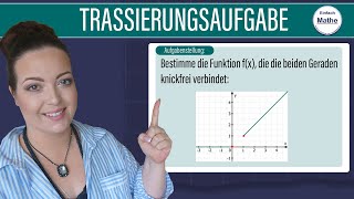 Trassierungsaufgabe  knickfreie Funktion by einfach mathe [upl. by Clark]