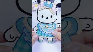 Pochacco doll paper papercraft short doll sanrio [upl. by Sheaff]