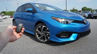 2018 Toyota Corolla iM Start Up Test Drive Walkaround and Review [upl. by Aztinad]