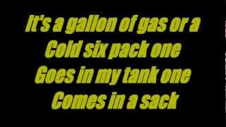 Beer Or Gasoline Chris Young Lyric Video [upl. by Ahsilam]