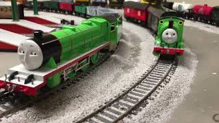 Thomas The Tank Engine amp Friends HO Scale Trains Collection and more [upl. by Arekahs]