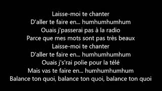 Angèle  balance ton quoi LYRICS [upl. by Yvonne]