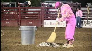 Rodeo Clown Bert Davis and Benji TETWP Palmdale 2008 01 [upl. by Stephine106]