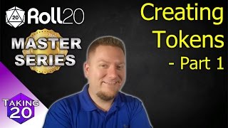 Roll20 Master Series  How to Create Tokens  Part 1 Easy [upl. by Travus284]