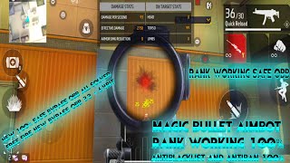 Free Fire OB47 Updated New NPC Name 100 Rank working Magic bullet No Drag Headshot Data file [upl. by Lenwood933]