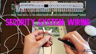 DSC Security alarm system wiring walkthrough and explanation of panel and devices [upl. by Anastasia]