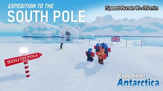 Roblox Expedition Antarctica  Main Route Speed Run in 1839 Min [upl. by Mckee]