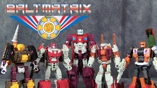 Hasbro Combiner Wars Computron and The Technobots [upl. by Harihat]