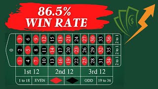 High Win Rate Roulette Strategy for Smaller Bankrolls [upl. by Lindie278]