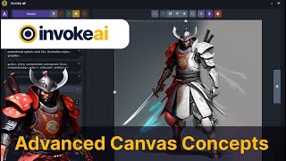 Advanced Canvas Inpainting Techniques with Invoke for Concept Art  Pro Diffusion Deep Dive [upl. by Notsirhc91]